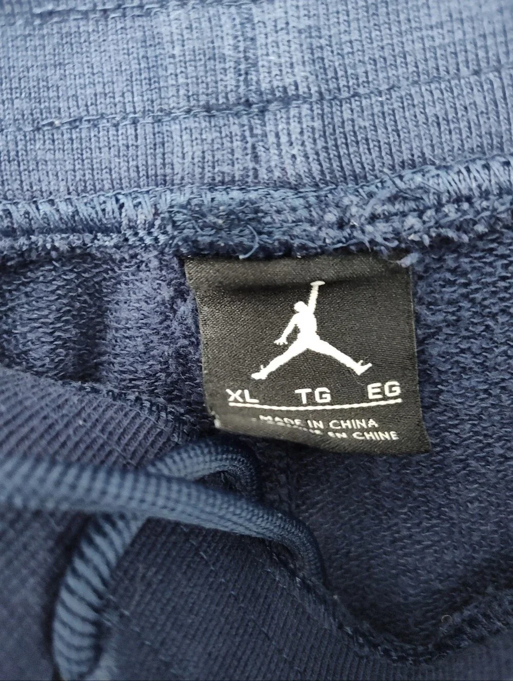Jordan Men's Navy Athletic Sweat Shorts Size X Large
